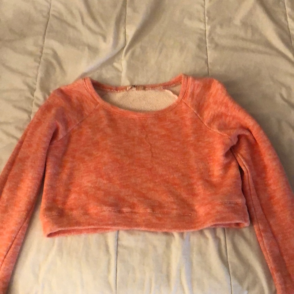 crop top long sleeve